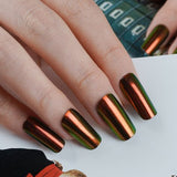 Lucky Penny Chrome - Gel Nail Strips