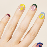 Colorful Shapes - Gel Nail Strips